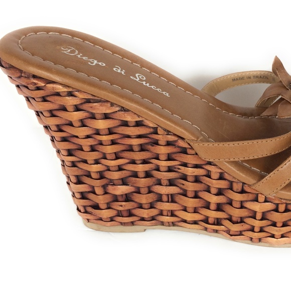 Diego Ai Lucca Womens Wedge Shoes - Picture 6 of 8